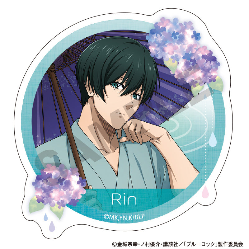 ブルーロック_アクリルクリップ　糸師凛　五月雨