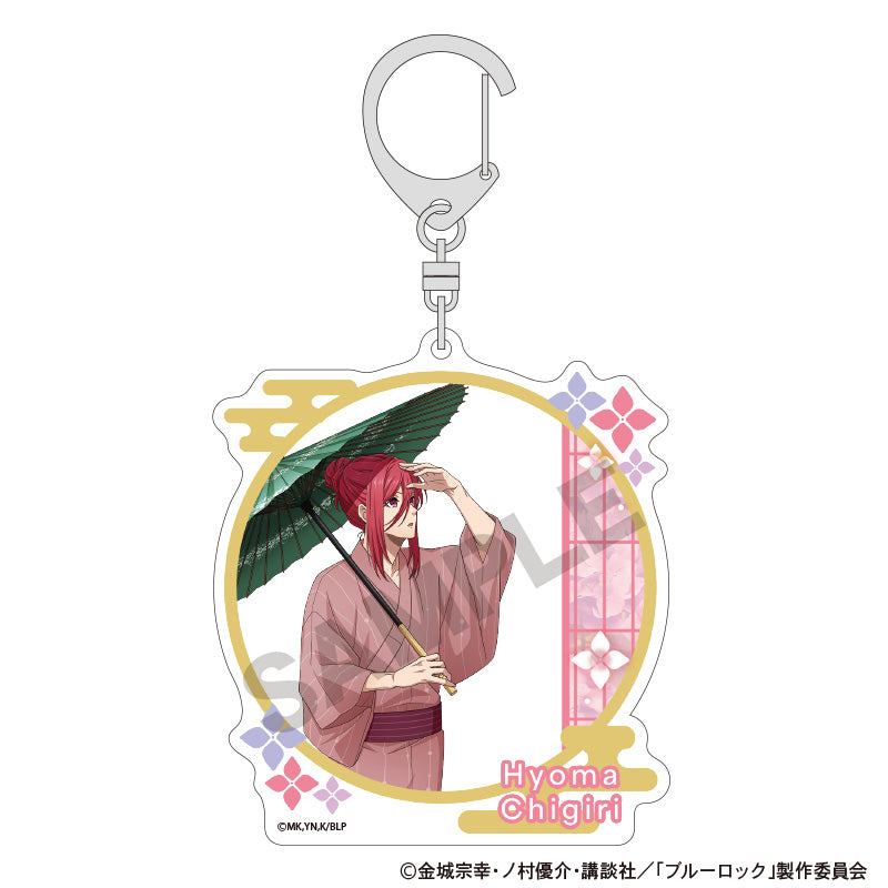 ブルーロック_フレームアクリルキーホルダー　千切豹馬　五月雨