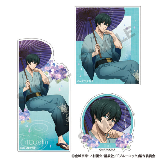 ブルーロック_ステッカーセット　糸師凛　五月雨