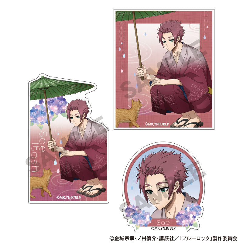 ブルーロック_ステッカーセット　糸師冴　五月雨