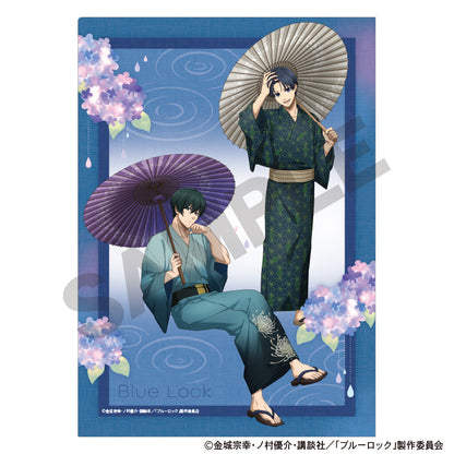 ブルーロック_シングルクリアファイル　潔世一　糸師凛　五月雨