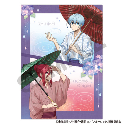 ブルーロック_シングルクリアファイル　千切豹馬　氷織羊　五月雨