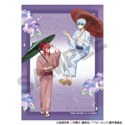 ブルーロック_シングルクリアファイル　千切豹馬　氷織羊　五月雨