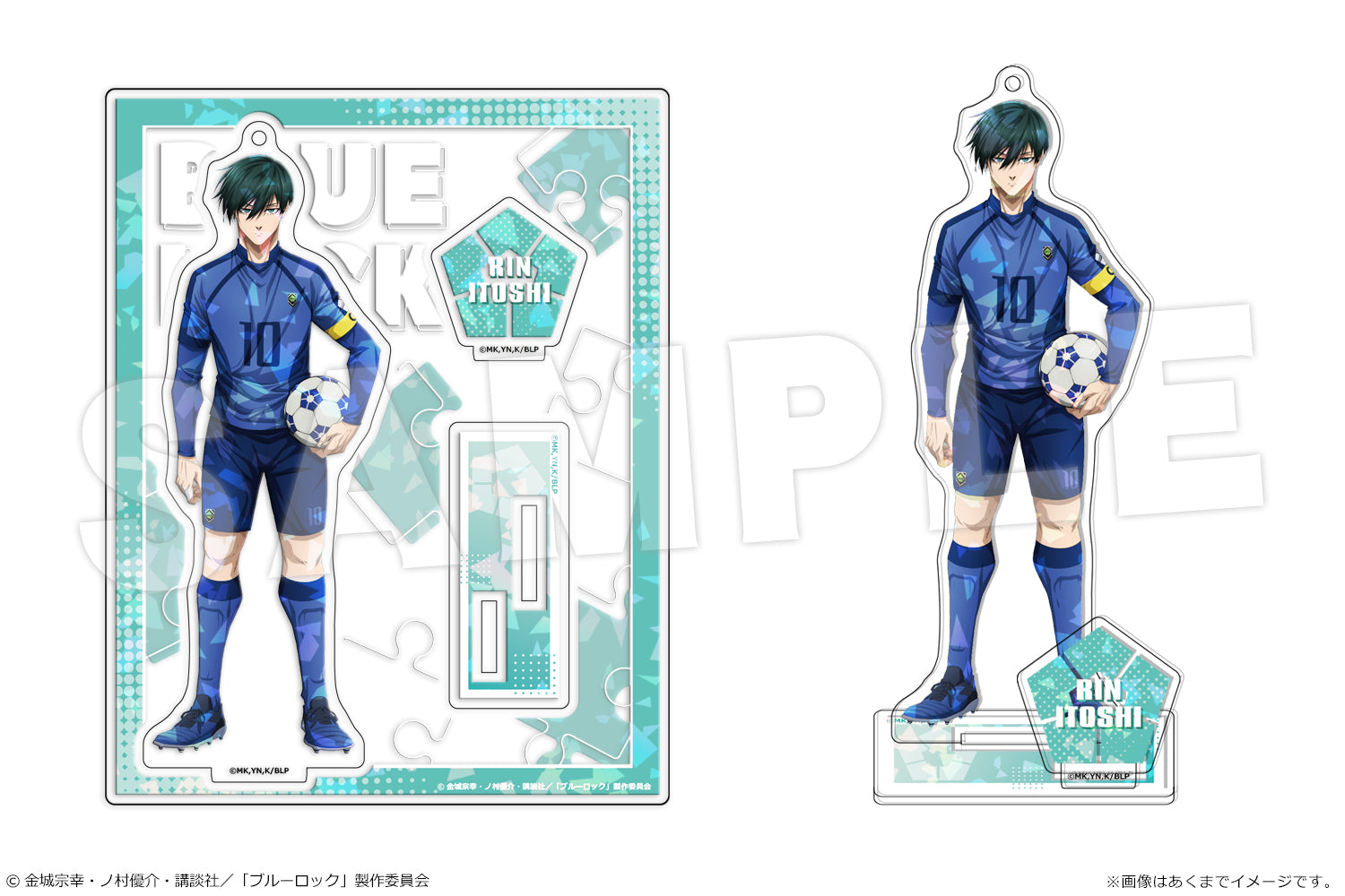 ブルーロック_ホログラムアクリルフィギュア 02 糸師凛