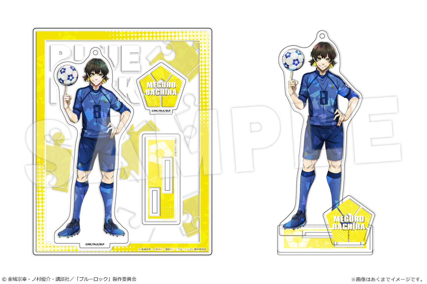 ブルーロック_ホログラムアクリルフィギュア 07 蜂楽廻