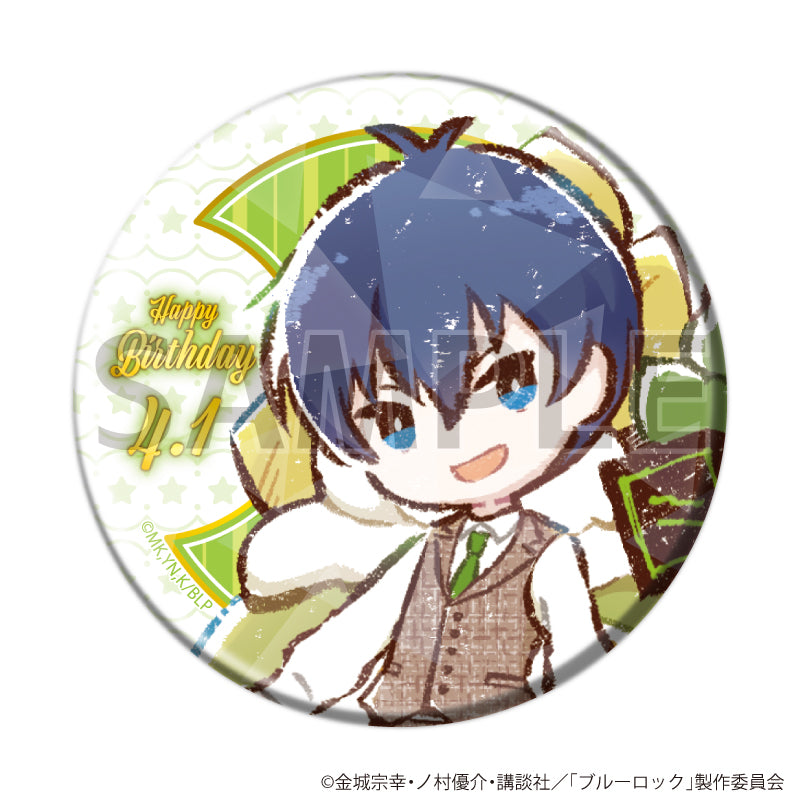 ブルーロック_(57mm)_ホログラム缶バッジ 05/誕生日ver. 潔 世一(グラフアートイラスト)