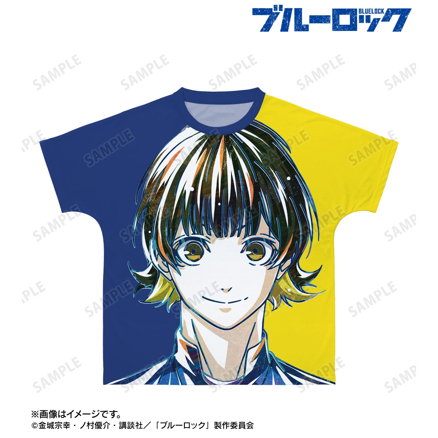 ブルーロック_蜂楽 廻 Ani-Art 第3弾 フルグラフィックTシャツユニセックス