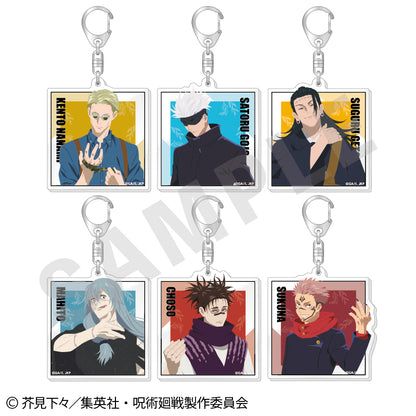 呪術廻戦_ペイントラクトシリーズ トレーディングアクリルキーホルダー vol.2【BOX／6個入り】