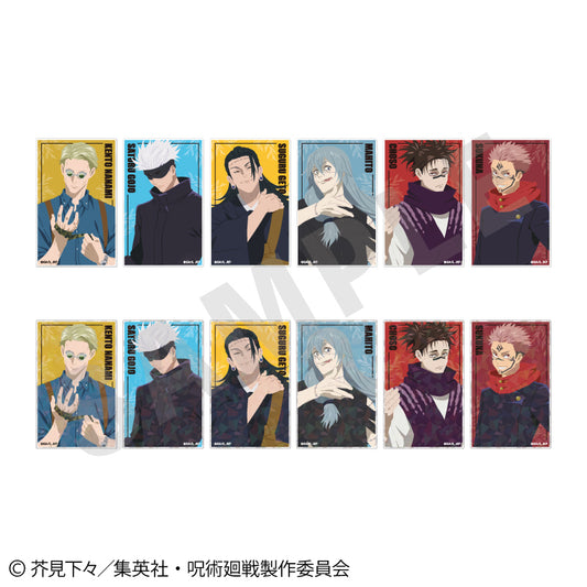 呪術廻戦_ペイントラクトシリーズ トレーディングアクリルカード vol.2【BOX／12個入り】