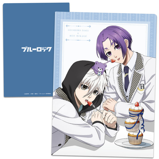 ブルーロック_クリアファイル 凪&玲王