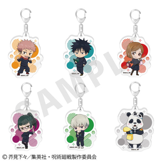 呪術廻戦_らぶいっと！シリーズ トレーディングアクリルキーホルダー vol.1【BOX／6個入り】