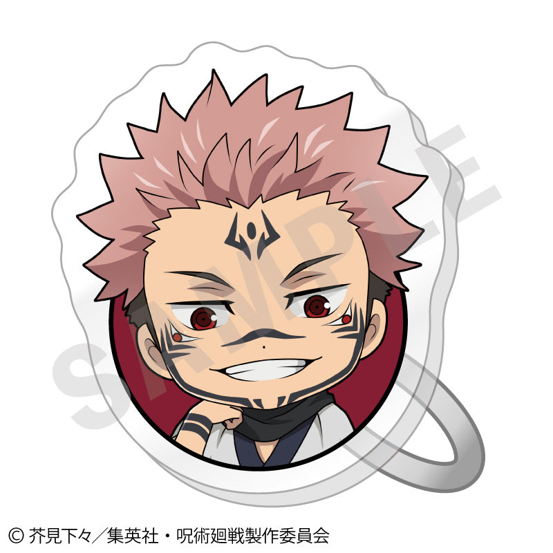 呪術廻戦_らぶいっと！シリーズ トレーディングアクリルリング（ふぃんこれ） vol.2【BOX／6個入り】