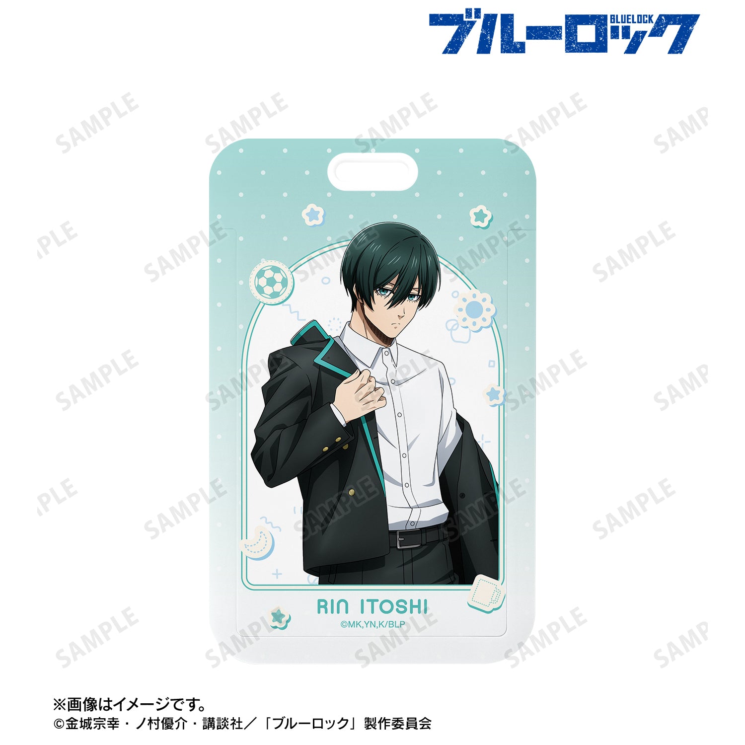 ブルーロック_描き下ろし 糸師 凛 モーニングルーティンver. フォトカードホルダー