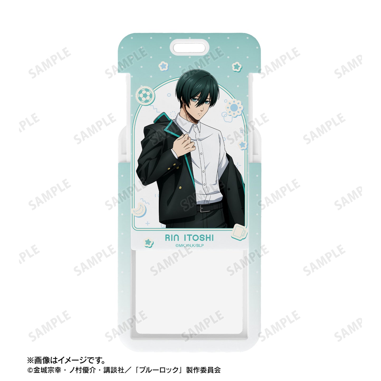 ブルーロック_描き下ろし 糸師 凛 モーニングルーティンver. フォトカードホルダー