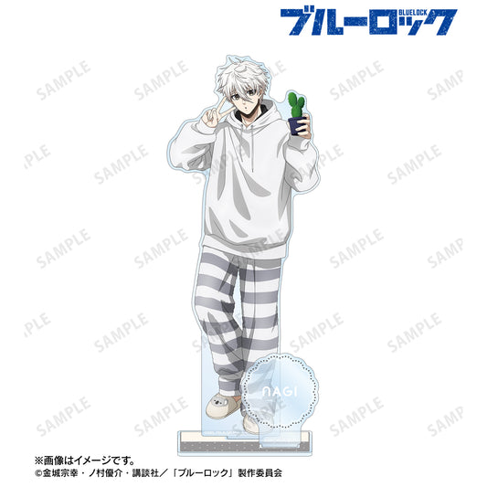 ブルーロック_描き下ろし 凪 誠士郎 モーニングルーティンver. パーツ付きBIGアクリルスタンド