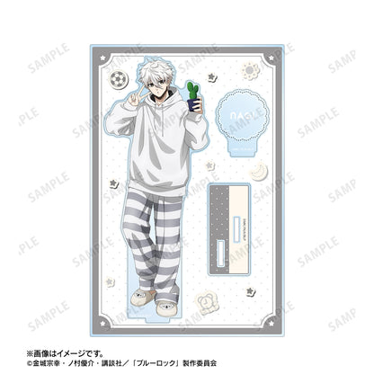 ブルーロック_描き下ろし 凪 誠士郎 モーニングルーティンver. パーツ付きBIGアクリルスタンド
