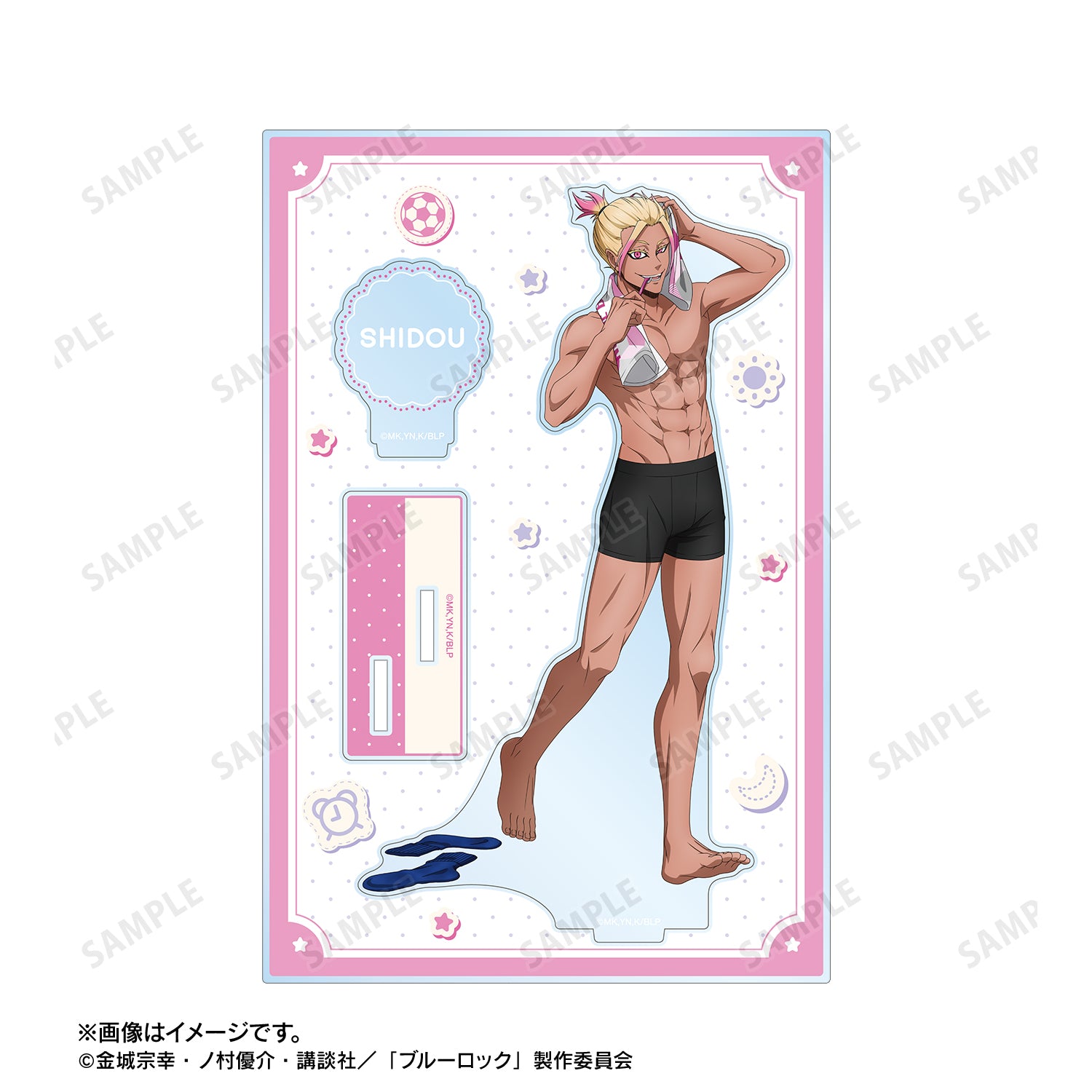 ブルーロック_描き下ろし 士道 龍聖 モーニングルーティンver. パーツ付きBIGアクリルスタンド