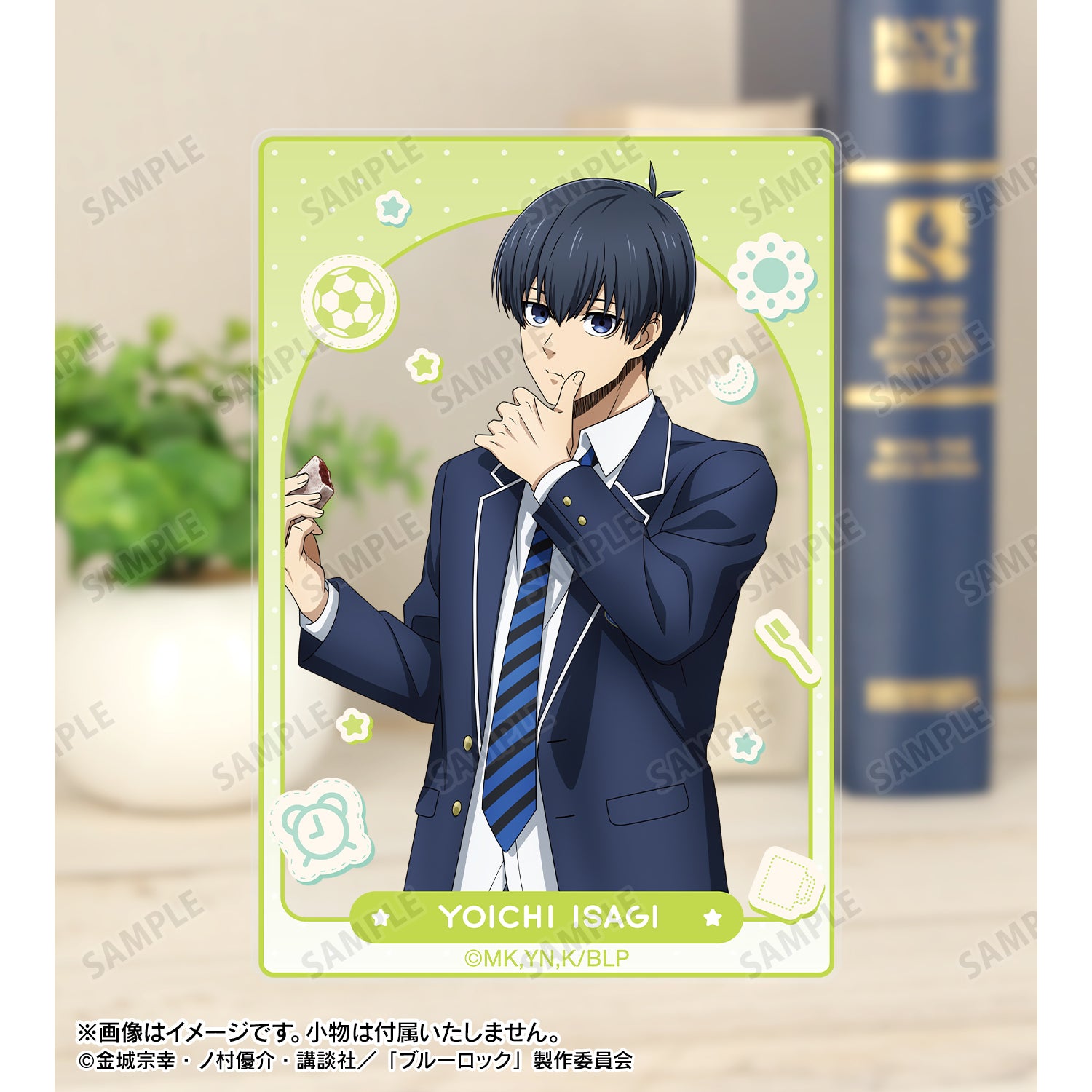 ブルーロック_描き下ろし モーニングルーティンver. トレーディングアクリルカード(単位/コンプリートBOX/8パック入り)