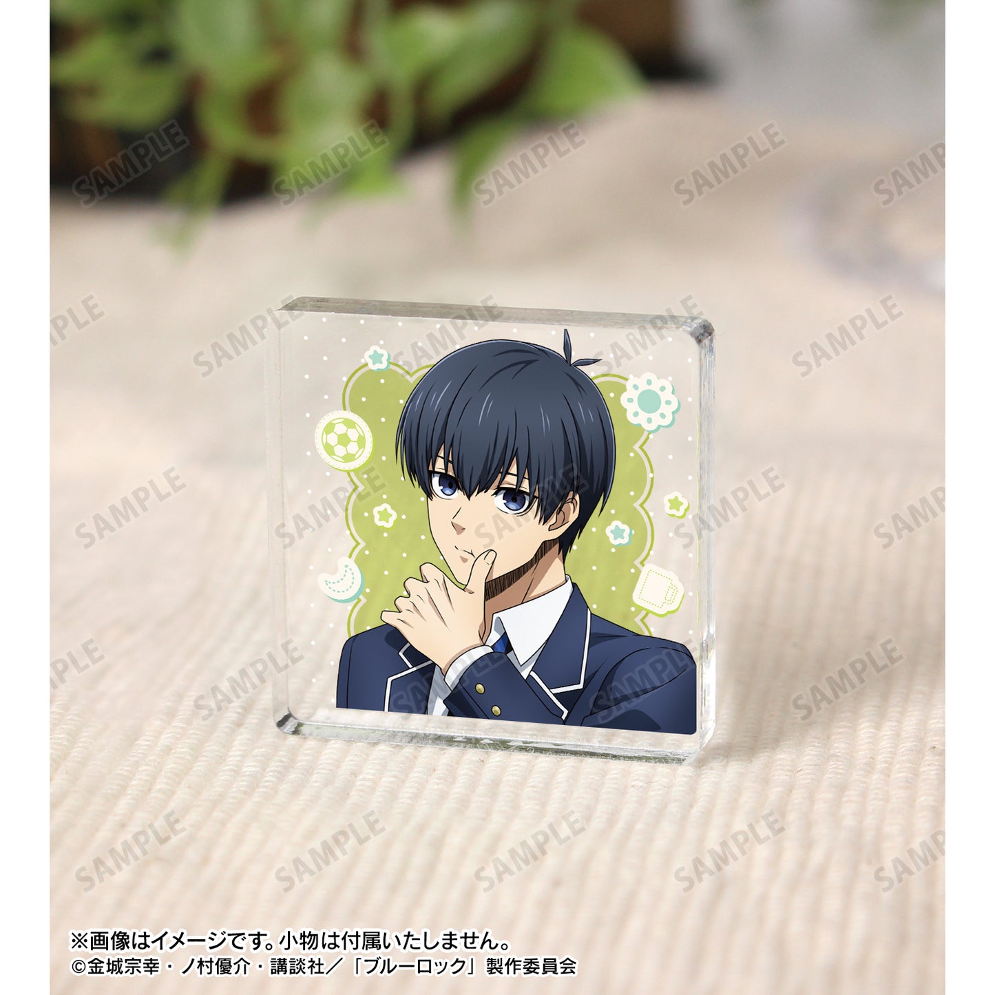 ブルーロック_描き下ろし モーニングルーティンver. トレーディングアクリルタイル(単位/コンプリートBOX/8パック入り)
