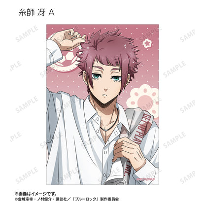 ブルーロック_描き下ろし モーニングルーティンver. トレーディングブロマイド(単位/コンプリートBOX/18パック入り)