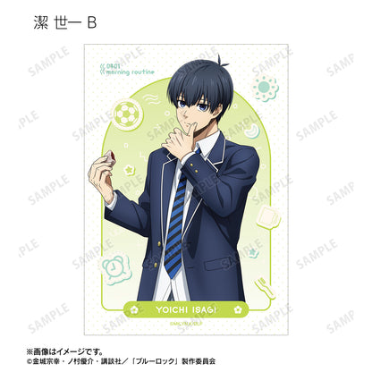 ブルーロック_描き下ろし モーニングルーティンver. トレーディングブロマイド(単位/コンプリートBOX/18パック入り)