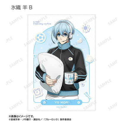 ブルーロック_描き下ろし モーニングルーティンver. トレーディングブロマイド(単位/コンプリートBOX/18パック入り)