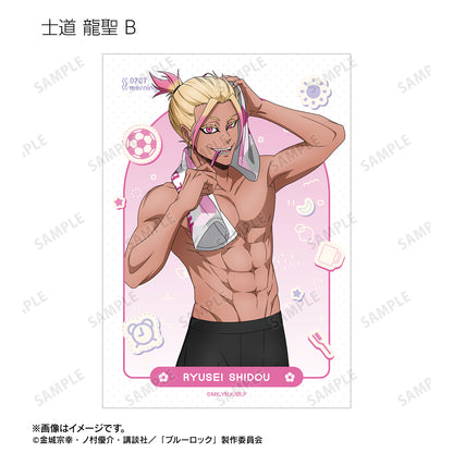 ブルーロック_描き下ろし モーニングルーティンver. トレーディングブロマイド(単位/コンプリートBOX/18パック入り)