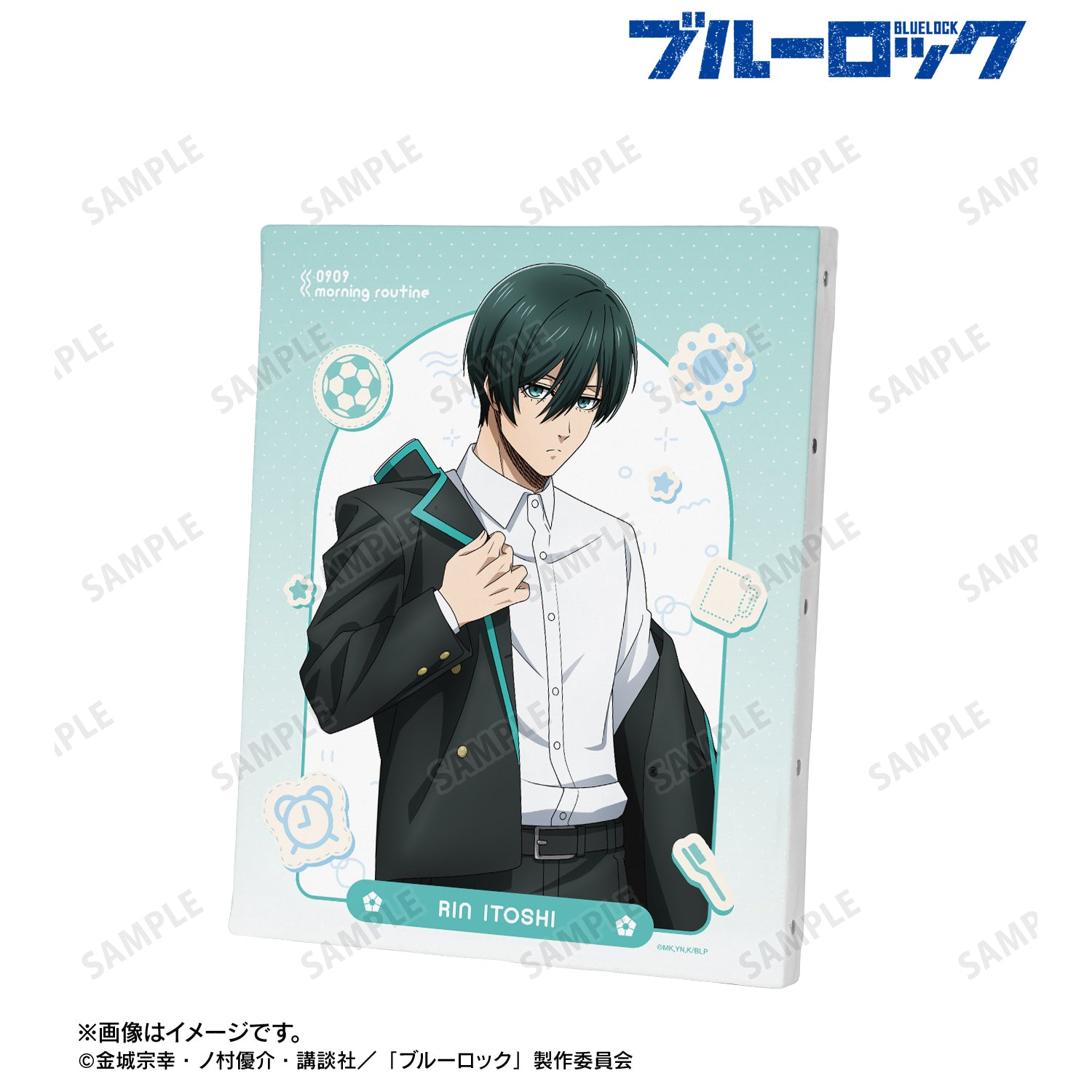 ブルーロック_描き下ろし 糸師 凛 モーニングルーティンver. キャンバスボード