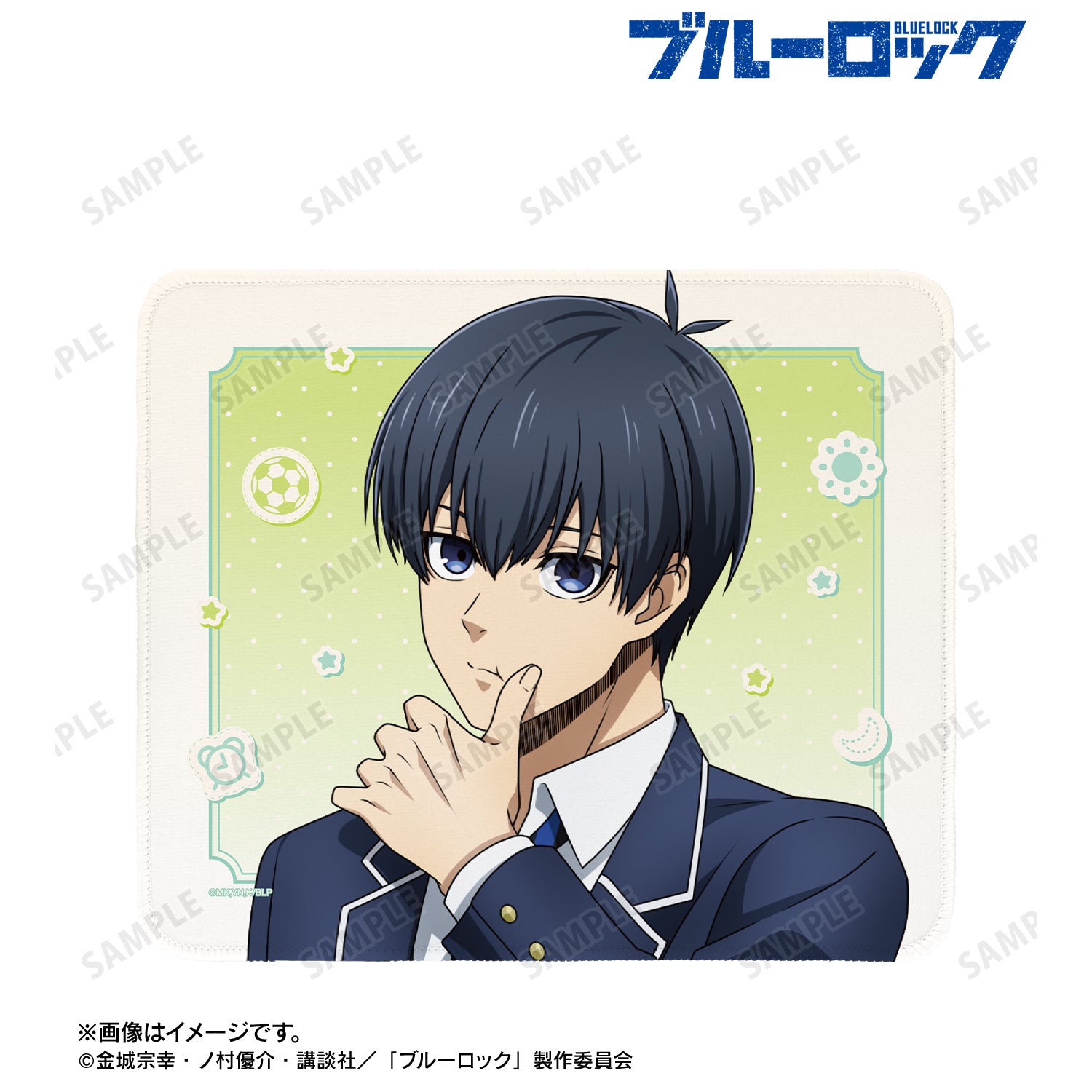 ブルーロック_描き下ろし 潔 世一 モーニングルーティンver. マウスパッド