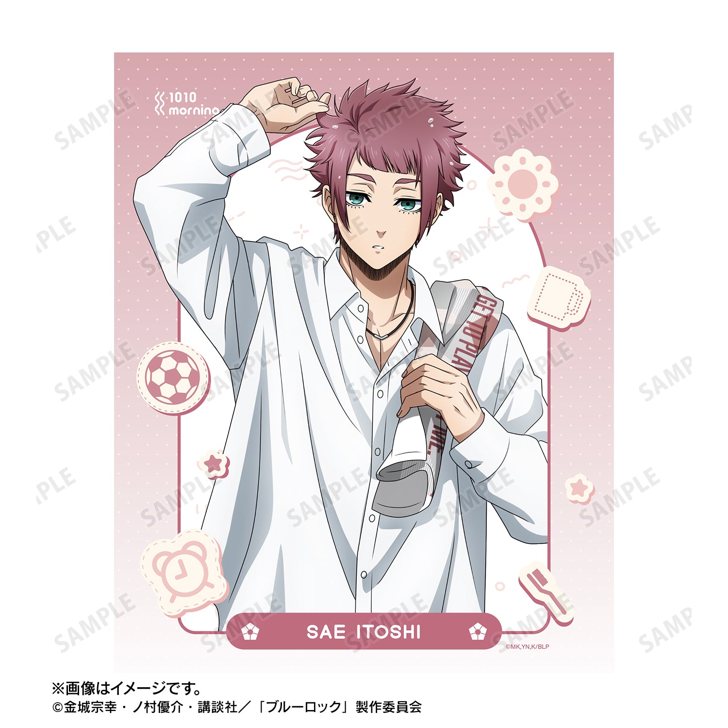 ブルーロック_描き下ろし 糸師 冴 モーニングルーティンver. キャンバスボード