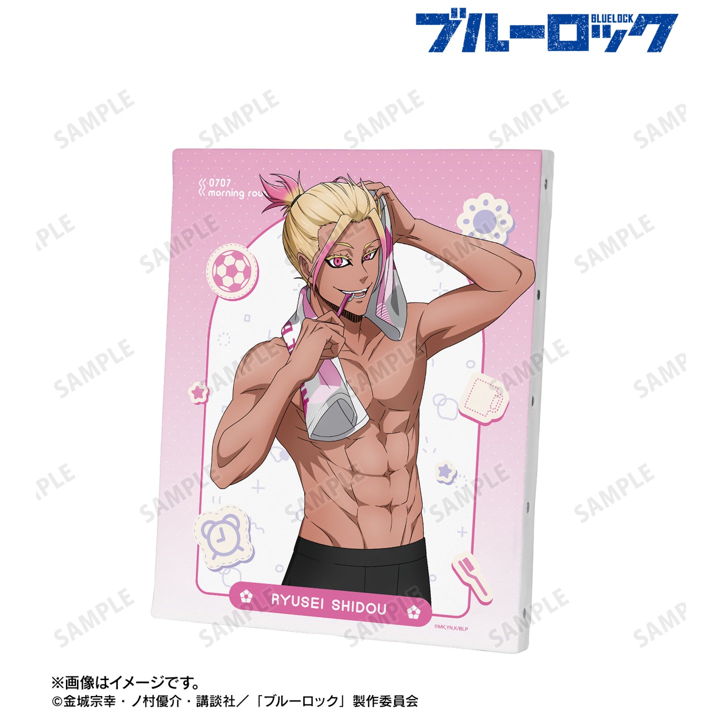 ブルーロック_描き下ろし 士道 龍聖 モーニングルーティンver. キャンバスボード