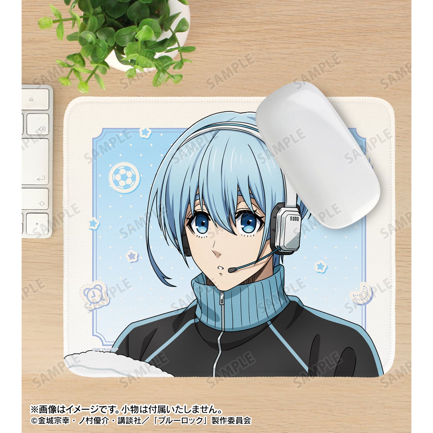 ブルーロック_描き下ろし 氷織 羊 モーニングルーティンver. マウスパッド