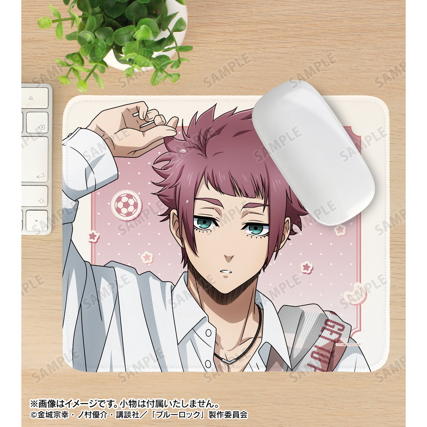 ブルーロック_描き下ろし 糸師 冴 モーニングルーティンver. マウスパッド