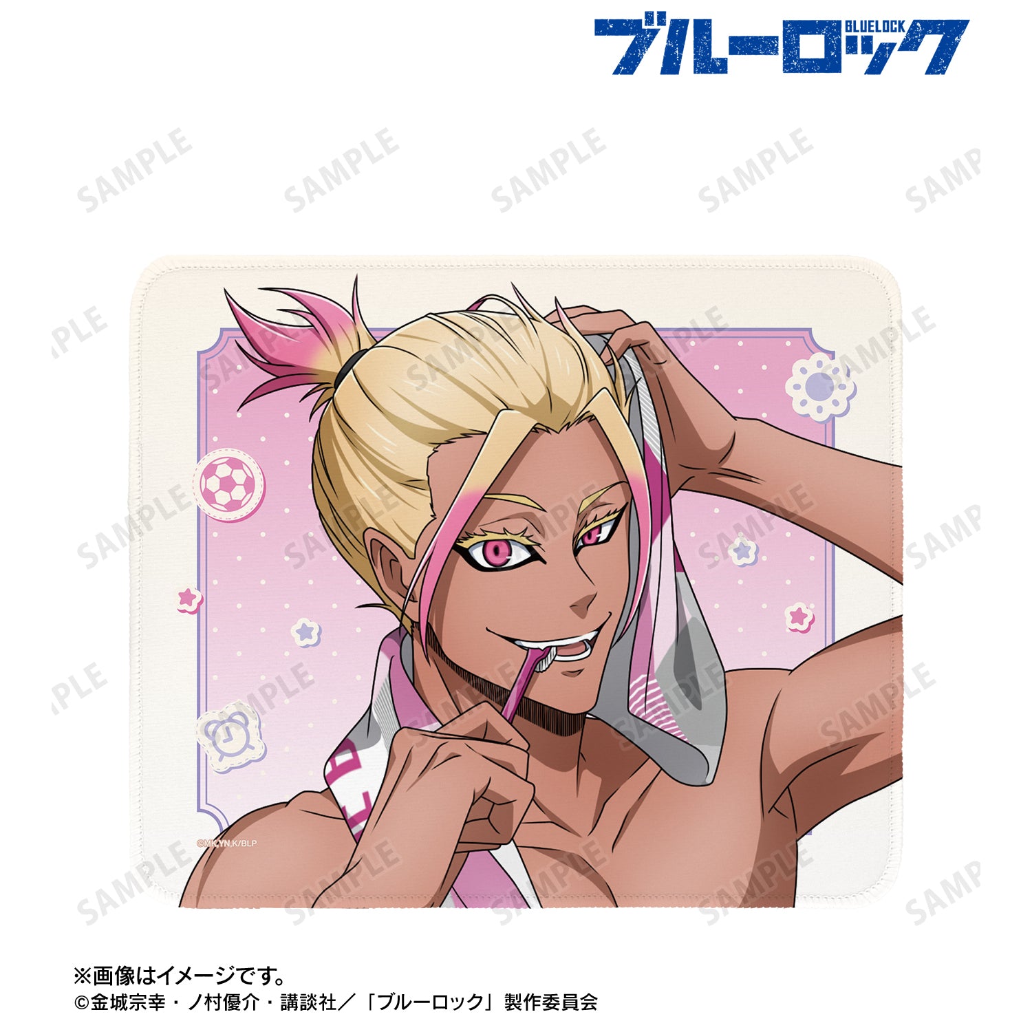 ブルーロック_描き下ろし 士道 龍聖 モーニングルーティンver. マウスパッド