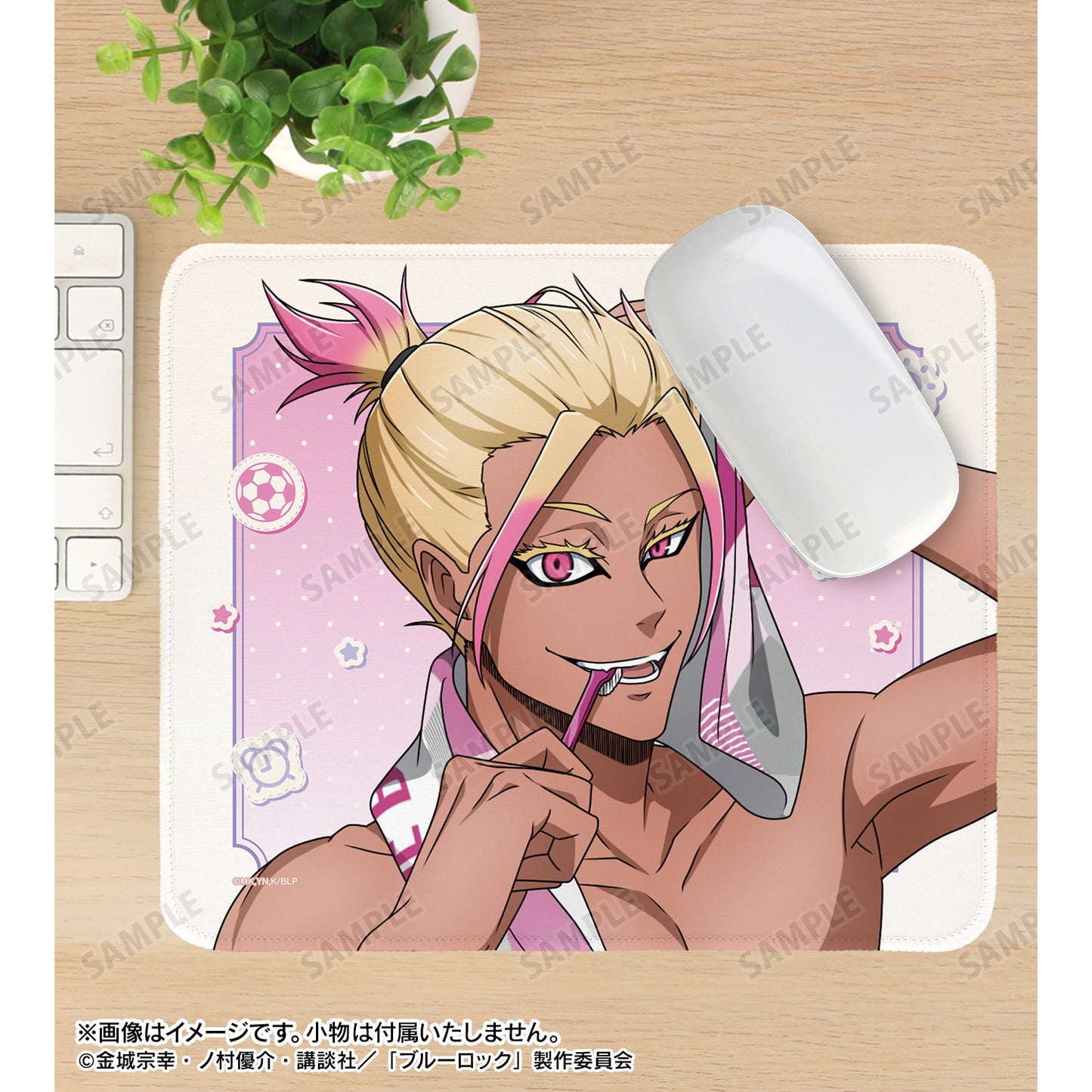 ブルーロック_描き下ろし 士道 龍聖 モーニングルーティンver. マウスパッド