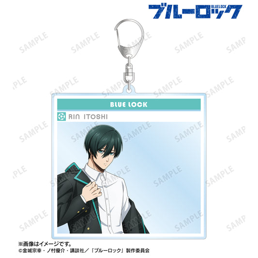 ブルーロック_描き下ろし 糸師 凛 モーニングルーティンver. SNS風BIGアクリルキーホルダー