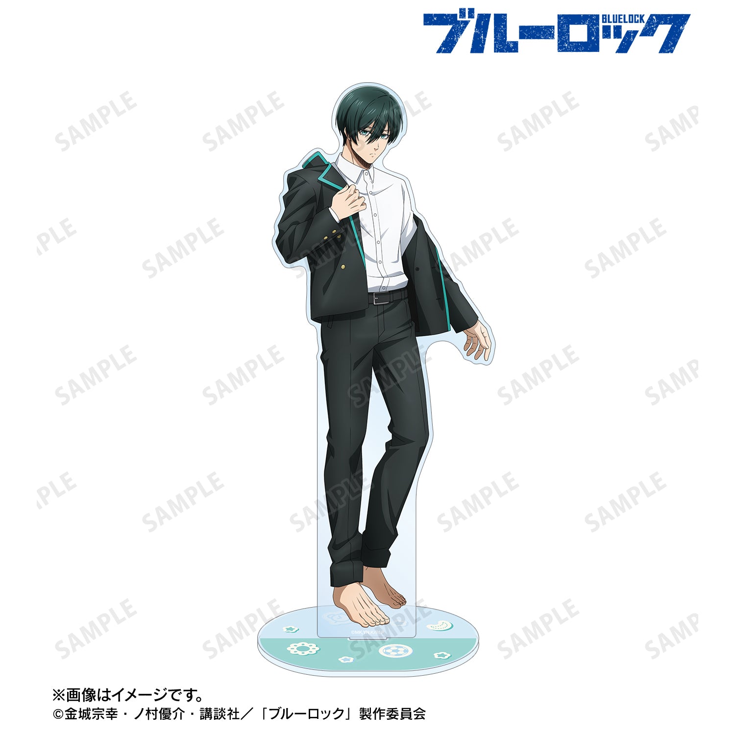 ブルーロック_描き下ろし 糸師 凛 モーニングルーティンver. 特大アクリルスタンド