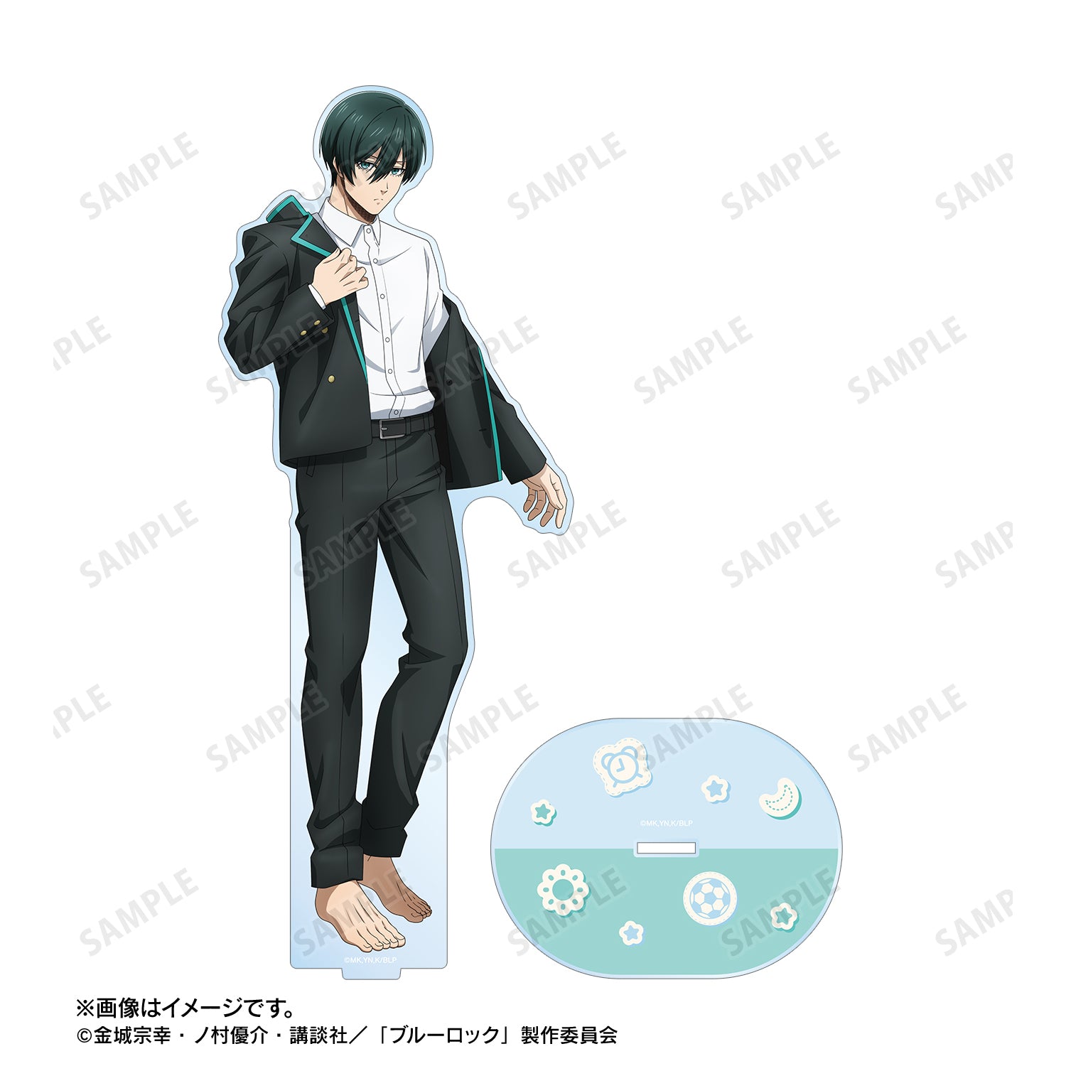 ブルーロック_描き下ろし 糸師 凛 モーニングルーティンver. 特大アクリルスタンド