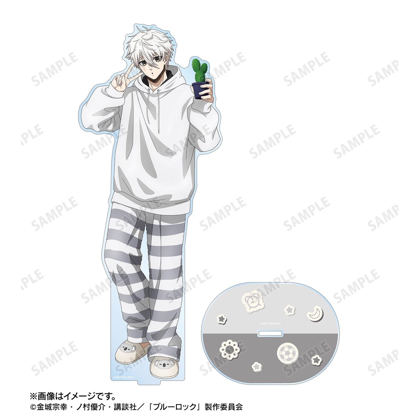 ブルーロック_描き下ろし 凪 誠士郎 モーニングルーティンver. 特大アクリルスタンド