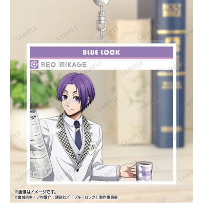 ブルーロック_描き下ろし 御影 玲王 モーニングルーティンver. SNS風BIGアクリルキーホルダー