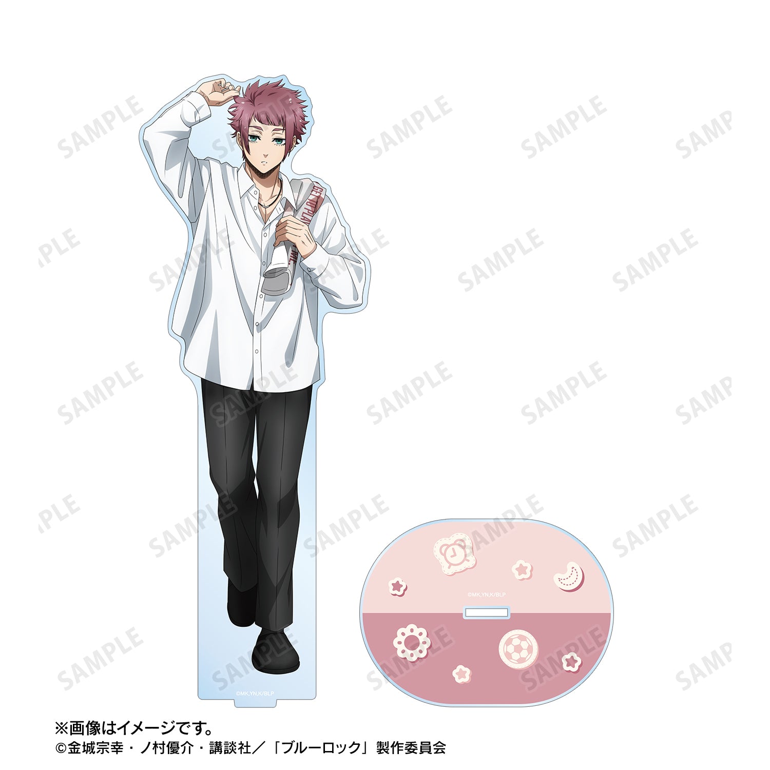 ブルーロック_描き下ろし 糸師 冴 モーニングルーティンver. 特大アクリルスタンド