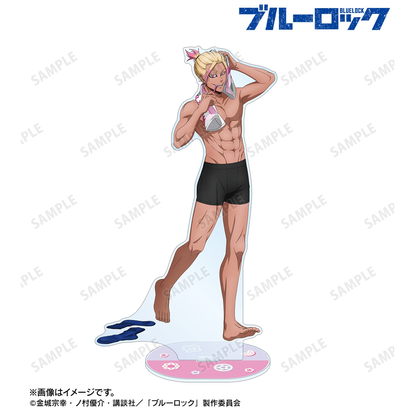 ブルーロック_描き下ろし 士道 龍聖 モーニングルーティンver. 特大アクリルスタンド