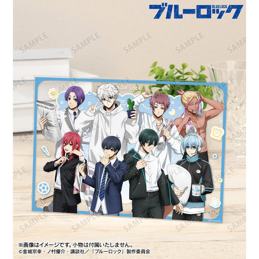 ブルーロック_描き下ろし 集合 モーニングルーティンver. A5アクリルパネル