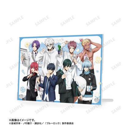 ブルーロック_描き下ろし 集合 モーニングルーティンver. A5アクリルパネル