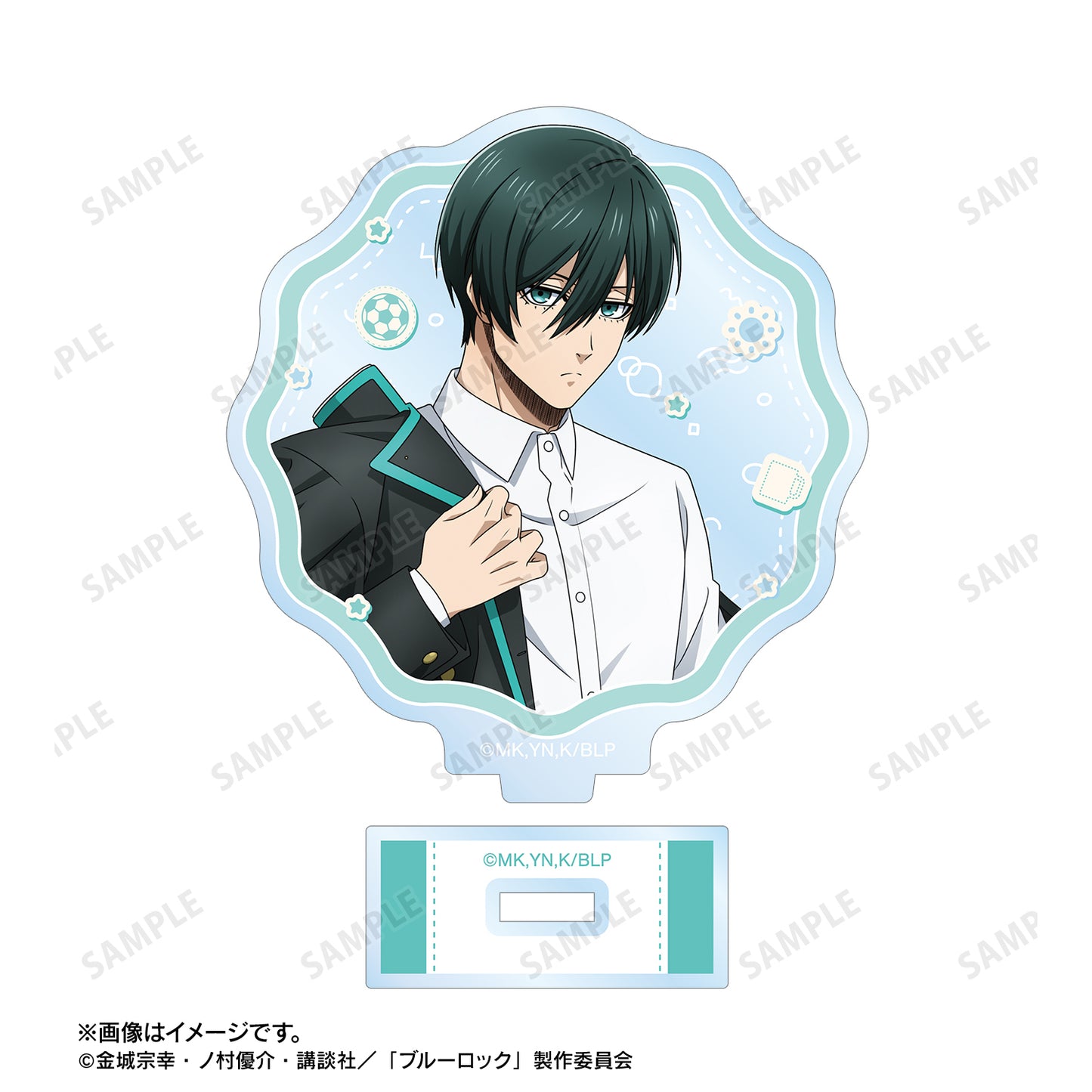 ブルーロック_描き下ろし 糸師 凛 モーニングルーティンver. アクリルスタンド