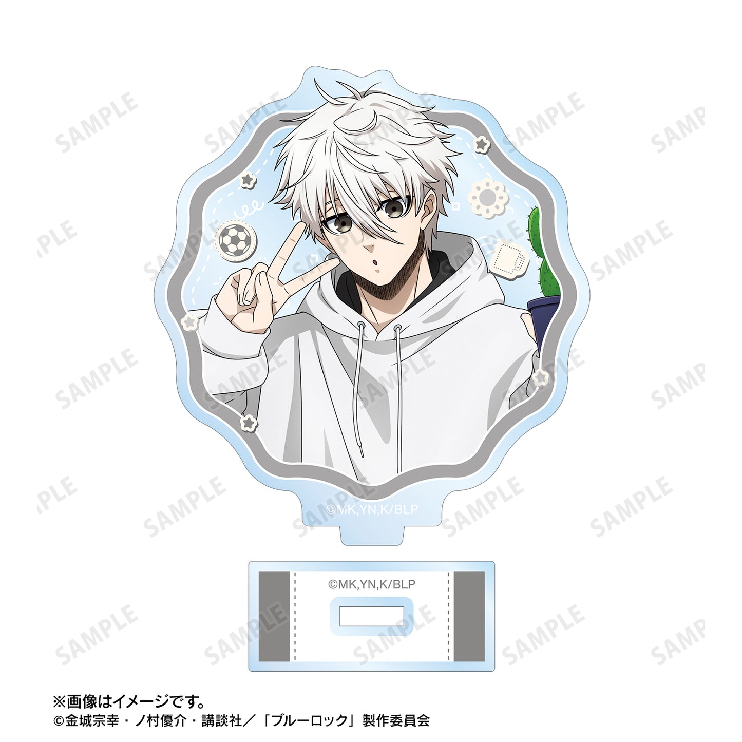 ブルーロック_描き下ろし 凪 誠士郎 モーニングルーティンver. アクリルスタンド