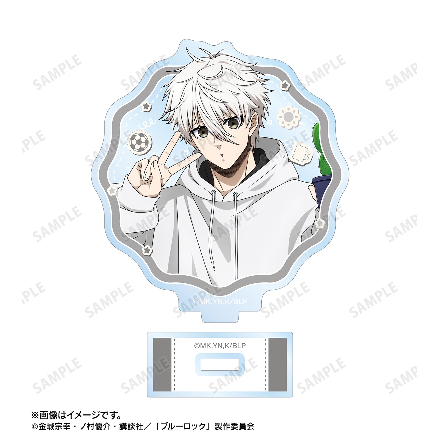ブルーロック_描き下ろし 凪 誠士郎 モーニングルーティンver. アクリルスタンド