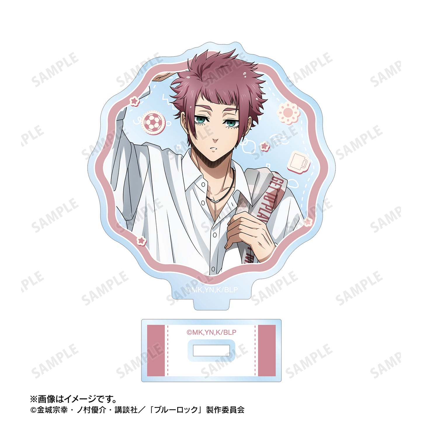 ブルーロック_描き下ろし 糸師 冴 モーニングルーティンver. アクリルスタンド