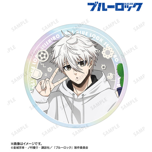 ブルーロック_描き下ろし 凪 誠士郎 モーニングルーティンver. オーロラステッカー