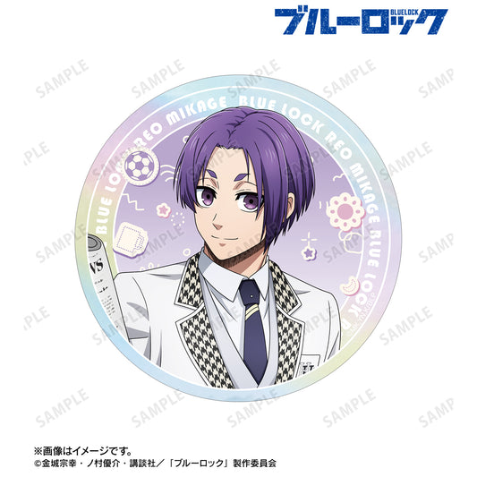 ブルーロック_描き下ろし 御影 玲王 モーニングルーティンver. オーロラステッカー